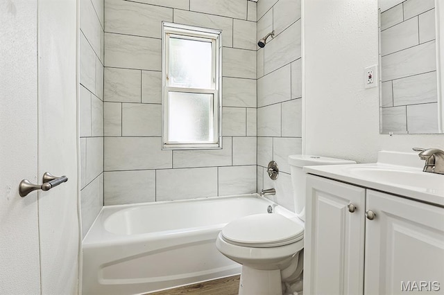 345 Mueller Ave, Ferguson, MO 63135 - bathroom featuring vanity and shower / bathtub combination