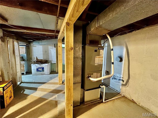 1409 S Washington St, Salem, MO 65560 - view of unfinished basement