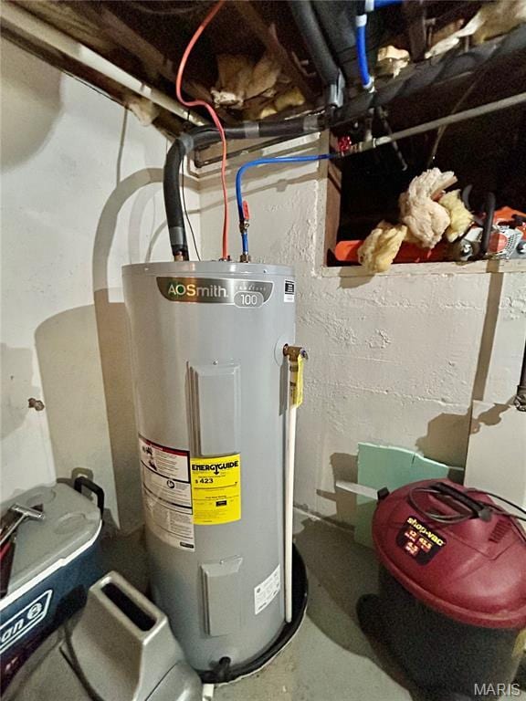 1409 S Washington St, Salem, MO 65560 - utilities featuring electric water heater