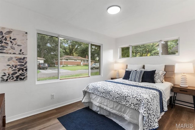 911 Cordova St, Saint Ferdinand Township, MO 63138 - bedroom featuring baseboards and wood finished floors