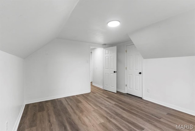 911 Cordova St, Saint Ferdinand Township, MO 63138 - additional living space featuring wood finished floors and lofted ceiling