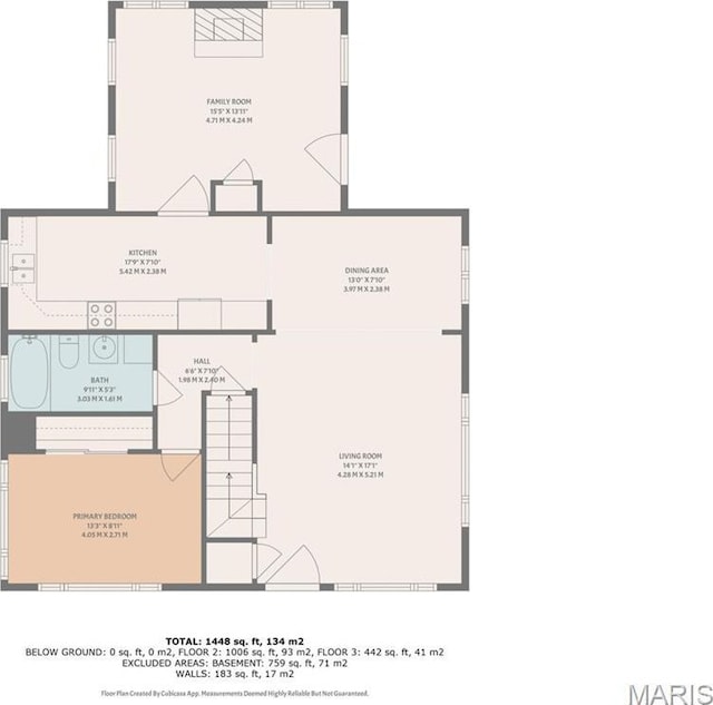 911 Cordova St, Saint Ferdinand Township, MO 63138 - view of floor plan / room layout