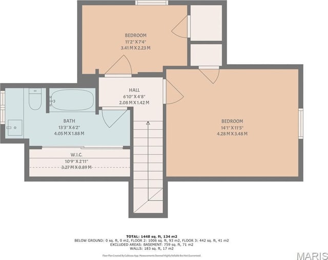 911 Cordova St, Saint Ferdinand Township, MO 63138 - view of floor plan / room layout