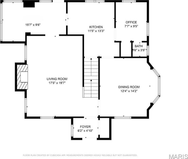 8049 Gannon Ave, Saint Louis, MO 63130 - view of floor plan / room layout