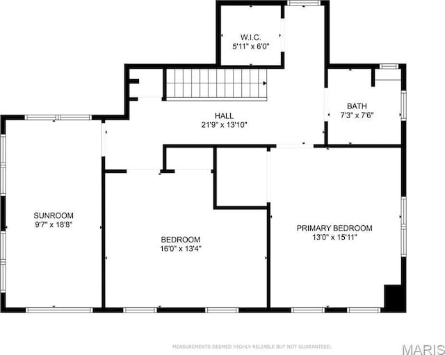 316 Melville Ave, University City, MO 63130 - view of floor plan / room layout