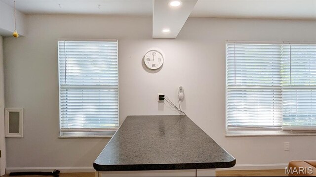 1669 Mayenne Ct Unit B, Mehlville, MO 63125 - kitchen featuring recessed lighting and dark countertops
