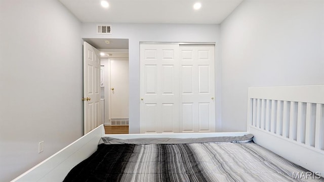 1669 Mayenne Ct Unit B, Mehlville, MO 63125 - unfurnished bedroom with a closet and recessed lighting