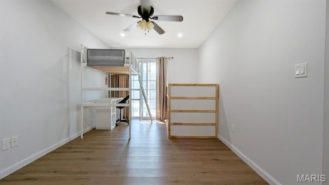1669 Mayenne Ct Unit B, Mehlville, MO 63125 - unfurnished bedroom featuring wood finished floors