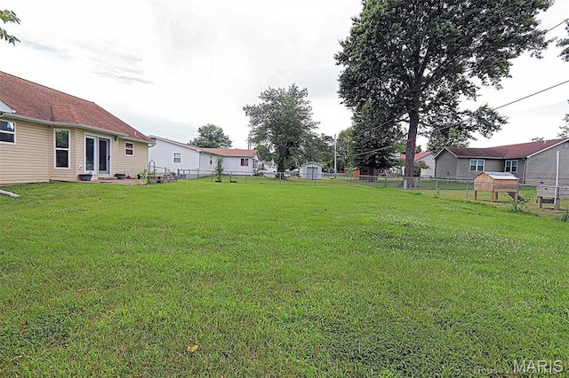 643 Woodgate St, Farmington, MO 63640 - view of yard