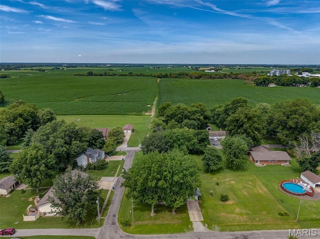 328 S Windmill St, Marine, IL 62061 - aerial view of property and surrounding area featuring rural landscape