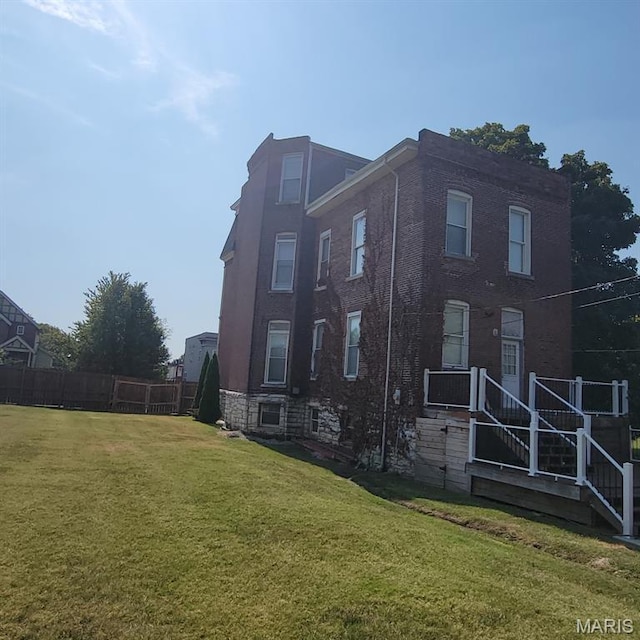 3761 Finney Ave, Saint Louis, MO 63113 - view of side of property featuring cooling unit