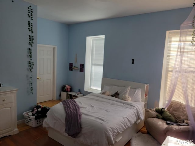 3761 Finney Ave, Saint Louis, MO 63113 - bedroom featuring wood finished floors