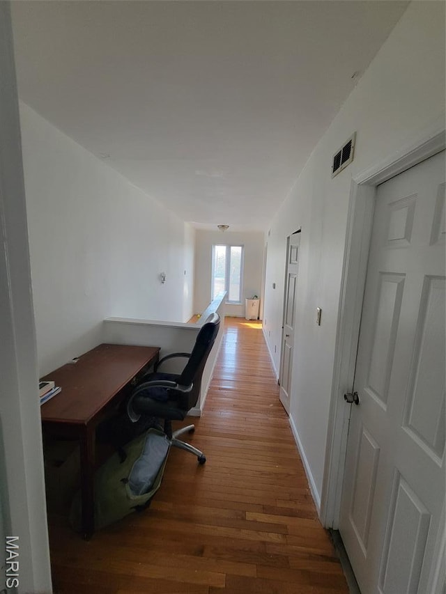3761 Finney Ave, Saint Louis, MO 63113 - home office featuring wood finished floors