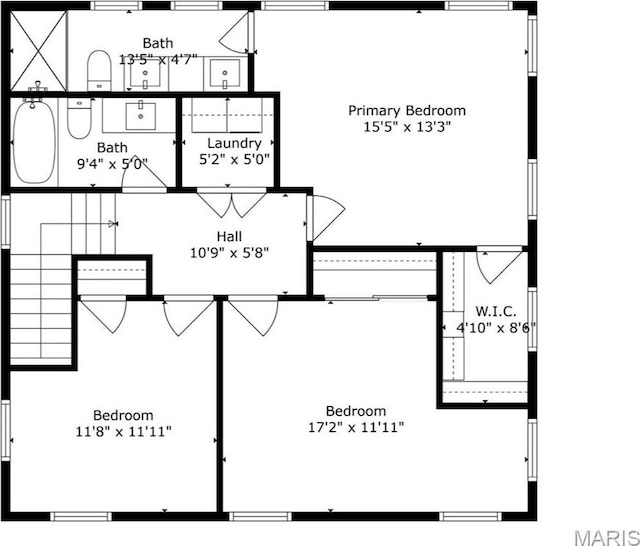 728 Yale Ave, Saint Louis, MO 63130 - view of room layout