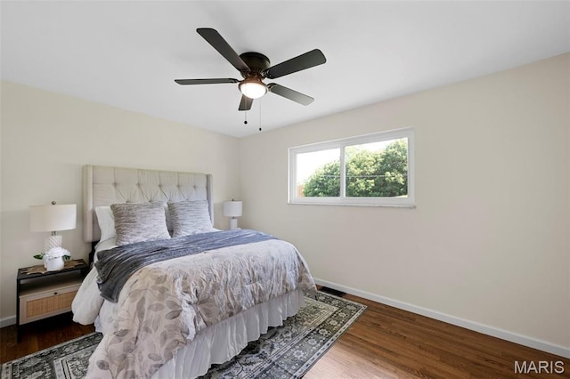 7944 Lavington Dr, Richmond Heights, MO 63117 - bedroom featuring wood finished floors and ceiling fan