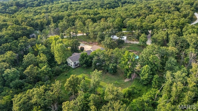 394 Sunset Echo Rd, Union, MO 63084 - view of property location featuring a heavily wooded area