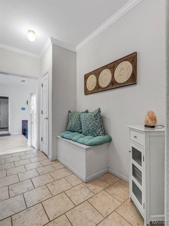 394 Sunset Echo Rd, Union, MO 63084 - hallway with crown molding and baseboards