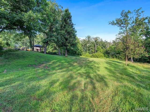 394 Sunset Echo Rd, Union, MO 63084 - view of grassy yard with a gazebo