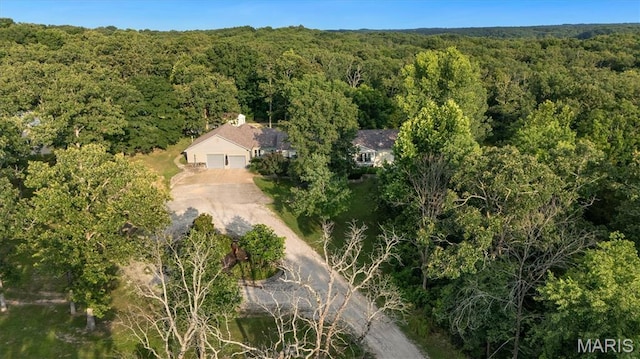 394 Sunset Echo Rd, Union, MO 63084 - view of subject property with a forest