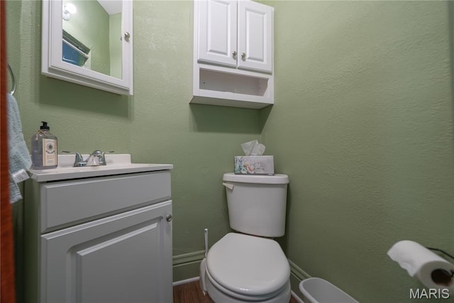 2324 Grand Ave, Granite City, IL 62040 - bathroom with vanity and wood finished floors