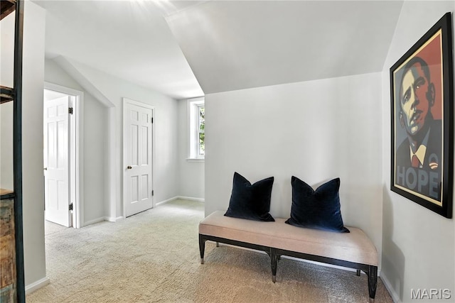 43 Highgate Rd, Olivette, MO 63132 - sitting room featuring carpet floors and baseboards