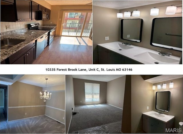 10335 Forest Brook Ln Unit C, Creve Coeur, MO 63146 - view of a document with a collage of images