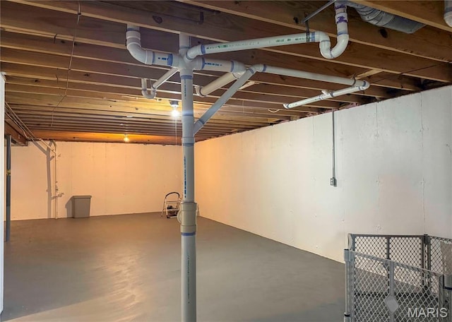 607 Apple Glen Ct, Arnold, MO 63010 - view of unfinished basement