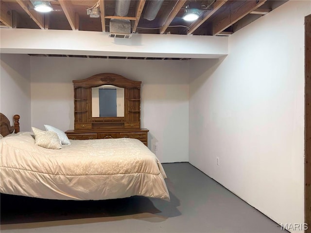 607 Apple Glen Ct, Arnold, MO 63010 - bedroom featuring finished concrete flooring