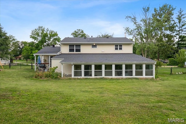 1239 Vero Ln, Ellisville, MO 63011 - back of property