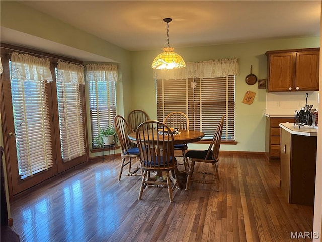 3 Boxwood Crest Ct, Ofallon, MO 63366 - dining space with dark wood finished floors