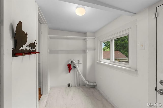 713 W Adams St, Jackson, MO 63755 - laundry room with baseboards