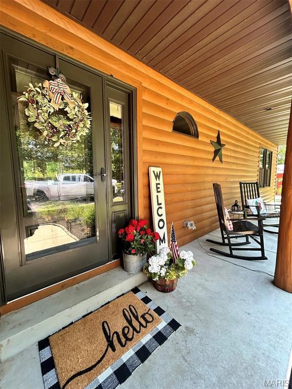 5156 Mccallister Rd, Gerald, MO 63037 - entrance to property with covered porch