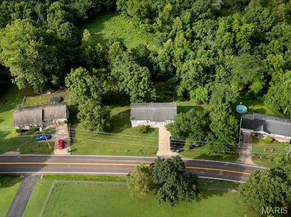 4213 Flucom Rd, De Soto, MO 63020 - drone / aerial view