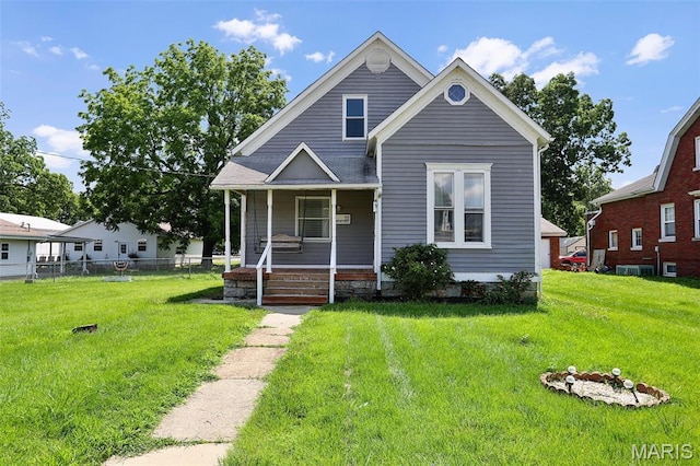111 N Duncan St, Marine, IL 62061 - bungalow-style home featuring a porch