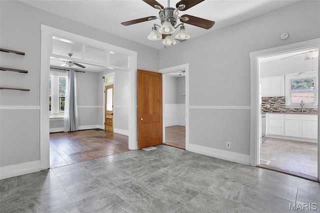 111 N Duncan St, Marine, IL 62061 - unfurnished bedroom with a sink and baseboards