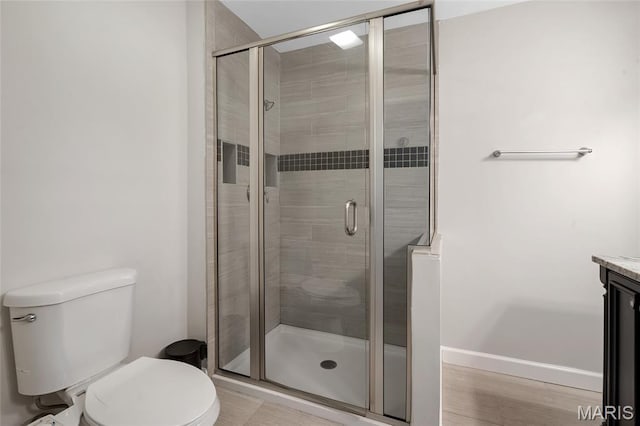 904 Ampere Pl, Lake St Louis, MO 63367 - bathroom featuring vanity and a stall shower