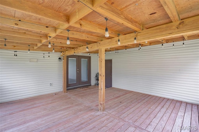 904 Ampere Pl, Lake St Louis, MO 63367 - deck featuring french doors