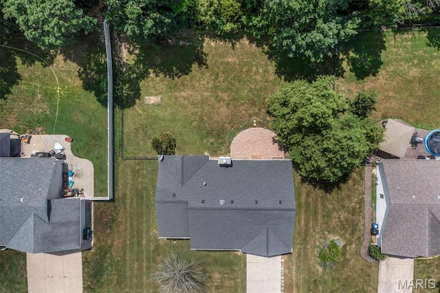 3848 Bedford Pointe Dr, Wentzville, MO 63385 - aerial overview of property's location