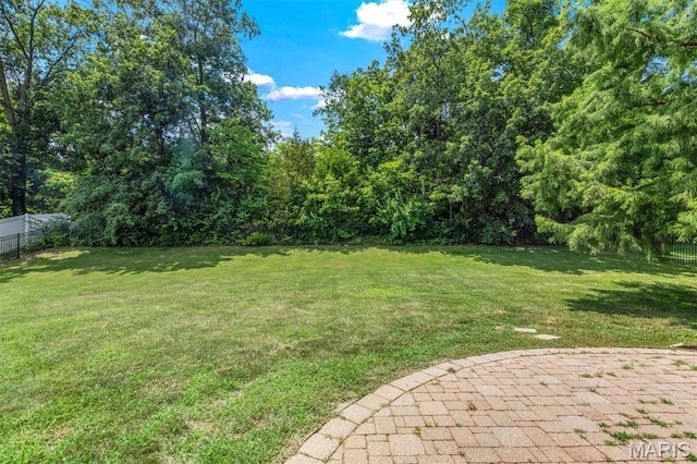 3848 Bedford Pointe Dr, Wentzville, MO 63385 - view of fenced backyard