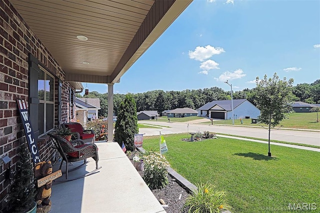 3576 Mill View Xing, Cape Girardeau, MO 63701 - view of patio with a residential view