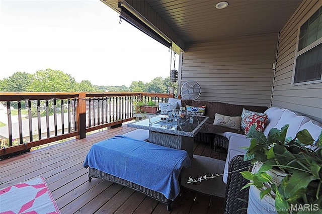 3576 Mill View Xing, Cape Girardeau, MO 63701 - wooden deck with an outdoor hangout area
