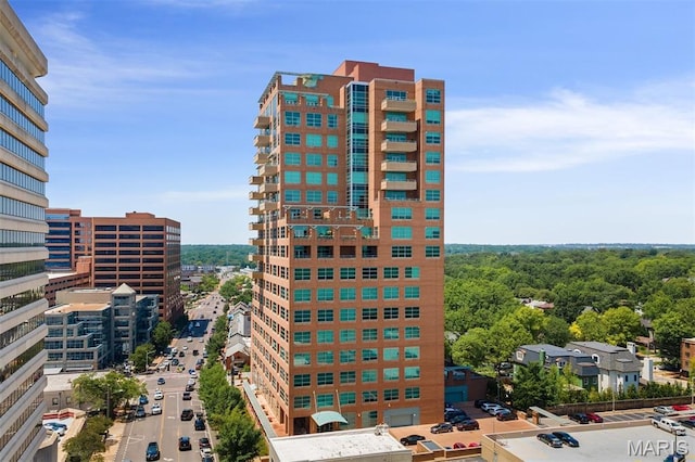 8025 Maryland Ave Unit 8H, Clayton, MO 63105 - view of property with a view of city