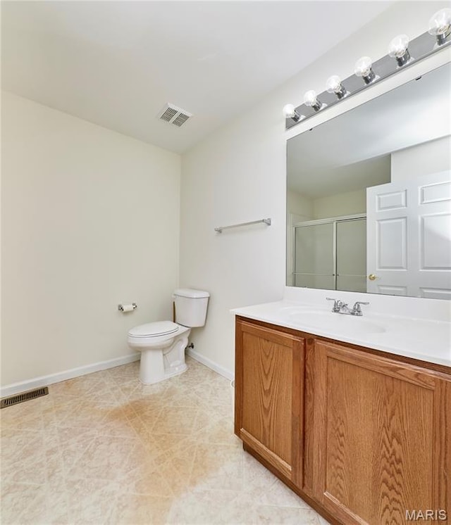 108 Fort Worth Way, Wright City, MO 63390 - full bathroom with vanity and a shower with shower door
