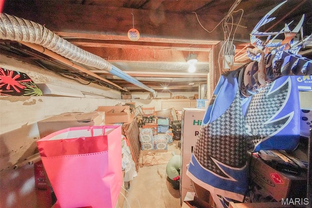 110 S Oak St, Rolla, MO 65401 - view of unfinished basement