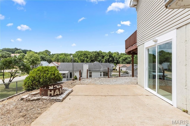 4632 Greenore Dr, High Ridge, MO 63049 - view of patio / terrace featuring a residential view