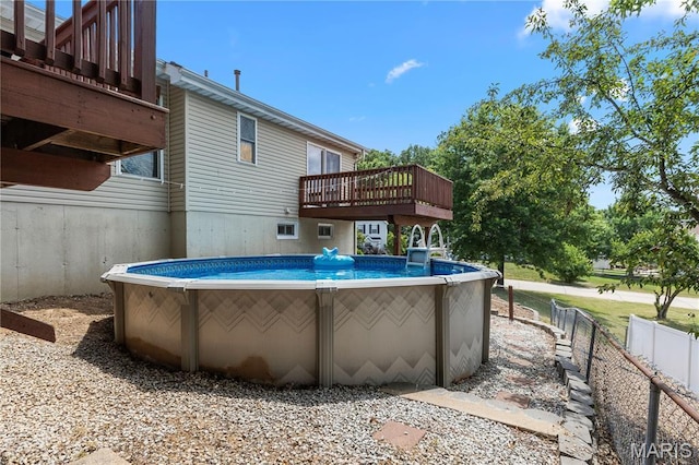 4632 Greenore Dr, High Ridge, MO 63049 - swimming pool with a deck