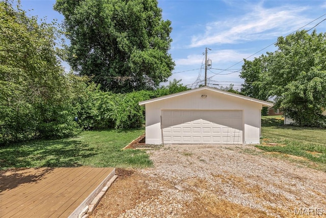 25 S 77th St, Belleville, IL 62223 - view of detached garage