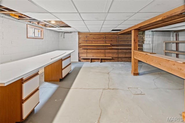 25 S 77th St, Belleville, IL 62223 - view of unfinished below grade area