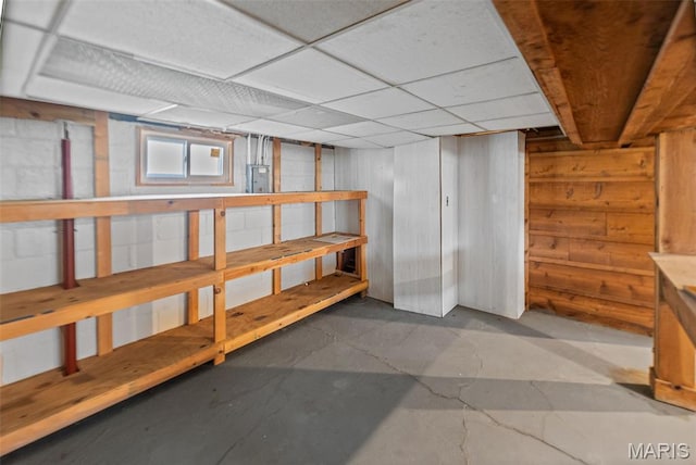 25 S 77th St, Belleville, IL 62223 - below grade area with electric panel
