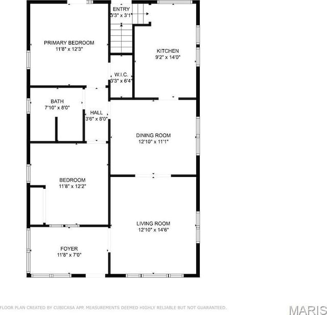 25 S 77th St, Belleville, IL 62223 - view of home floor plan